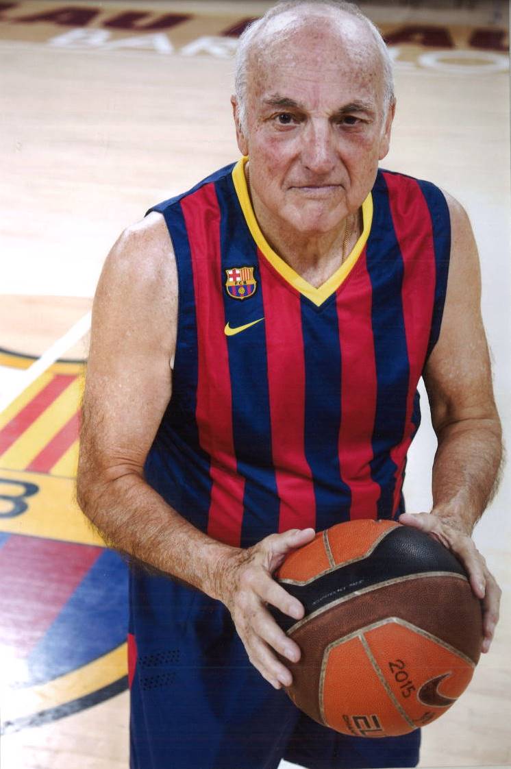 José Luis Martínez con los Veterans Bàsquet FCB