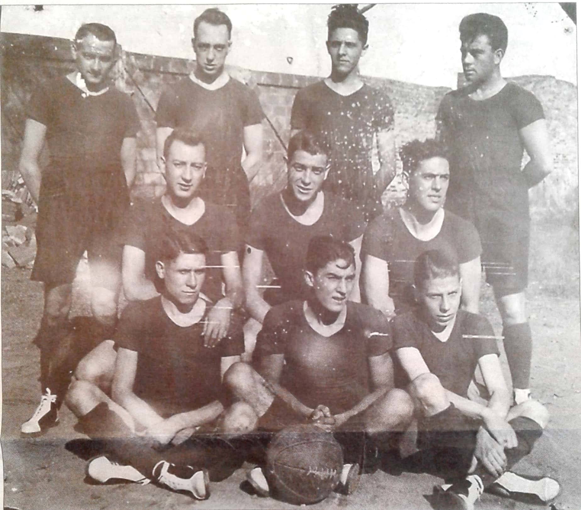 Primer equip del FCBarcelona del que formava part Nelo Carbonell