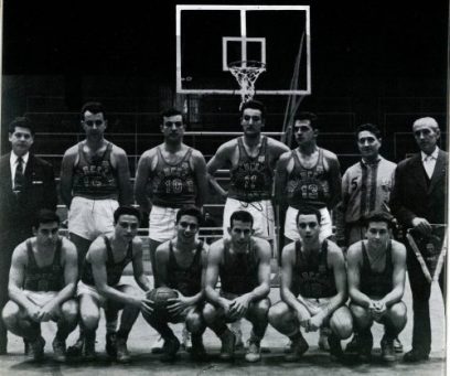 Narcis Armadá 2 Equipo basquet FCBarcelona temporada 1958-1959