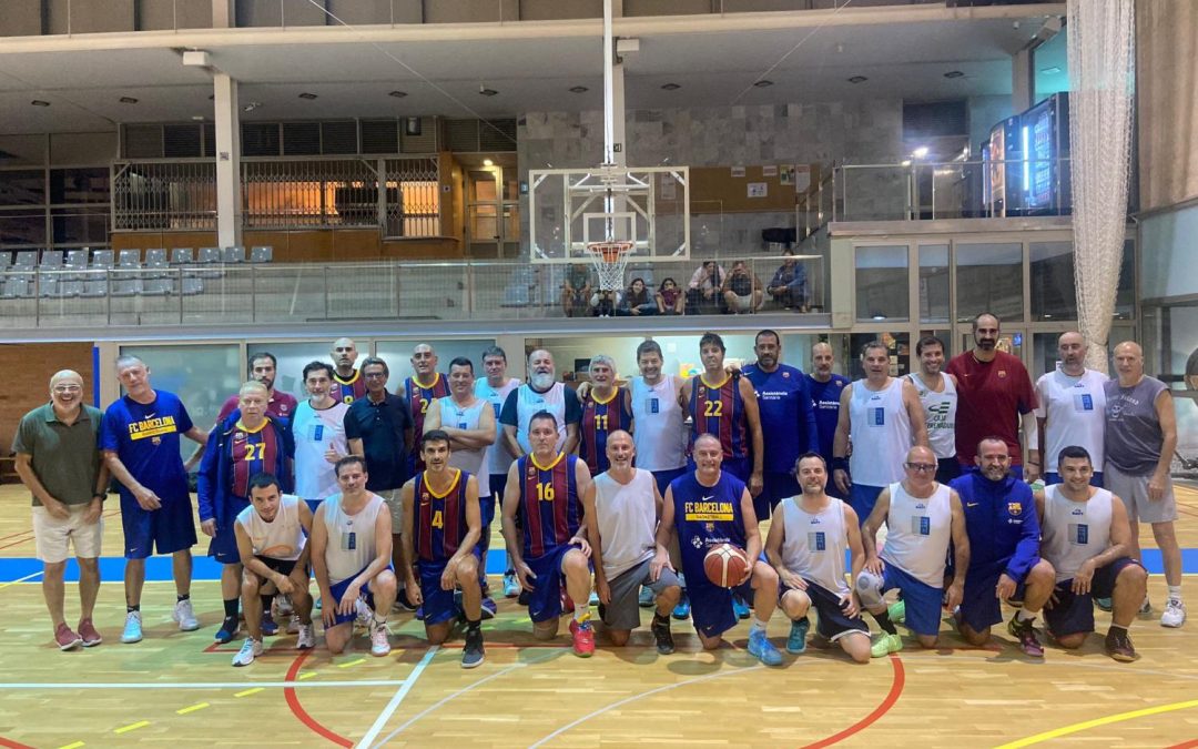 Crónica partido amistoso Veterans Basquet FCB B contra Veterans Basquet Masnou
