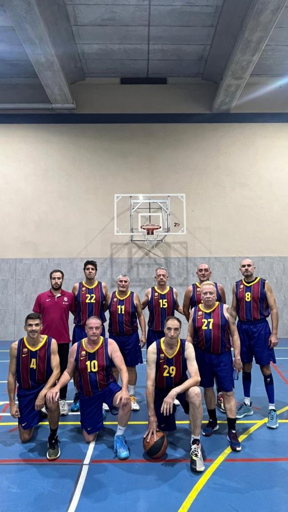 Veterans Basquet FCB B dilluns 21 octubre 2024