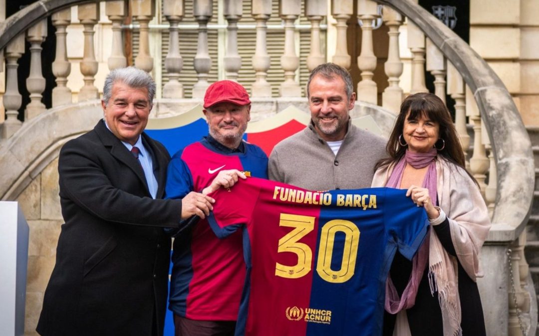 Laporta i Barça Foundation