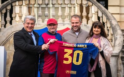 Els nostres veterans, presents en els 30 anys de compromís solidari de la Fundació Barça