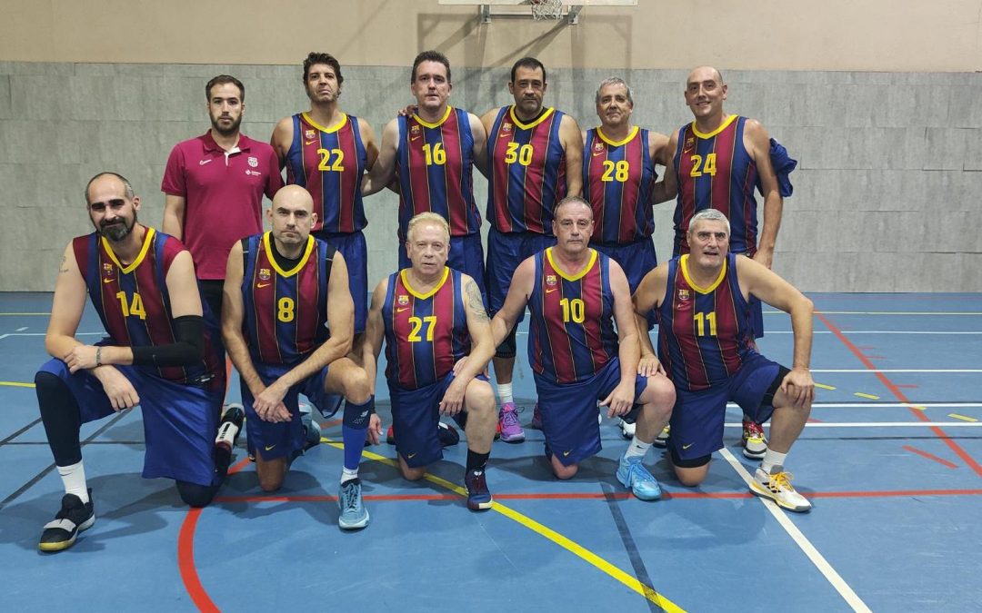 Equip Veterans Basquet FCB B dilluns 11 novembre 2024