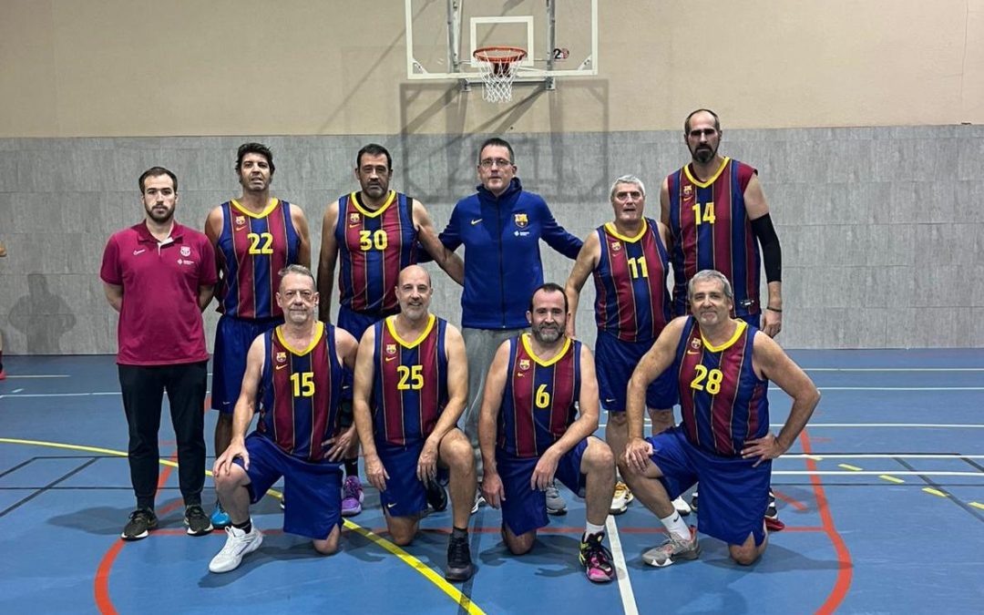 Equip Veterans Bàsquet FCB B 27 novembre 2024