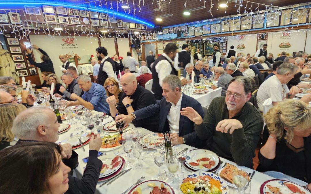 Foto genral Salamanca sopar associació de veterans Nadal