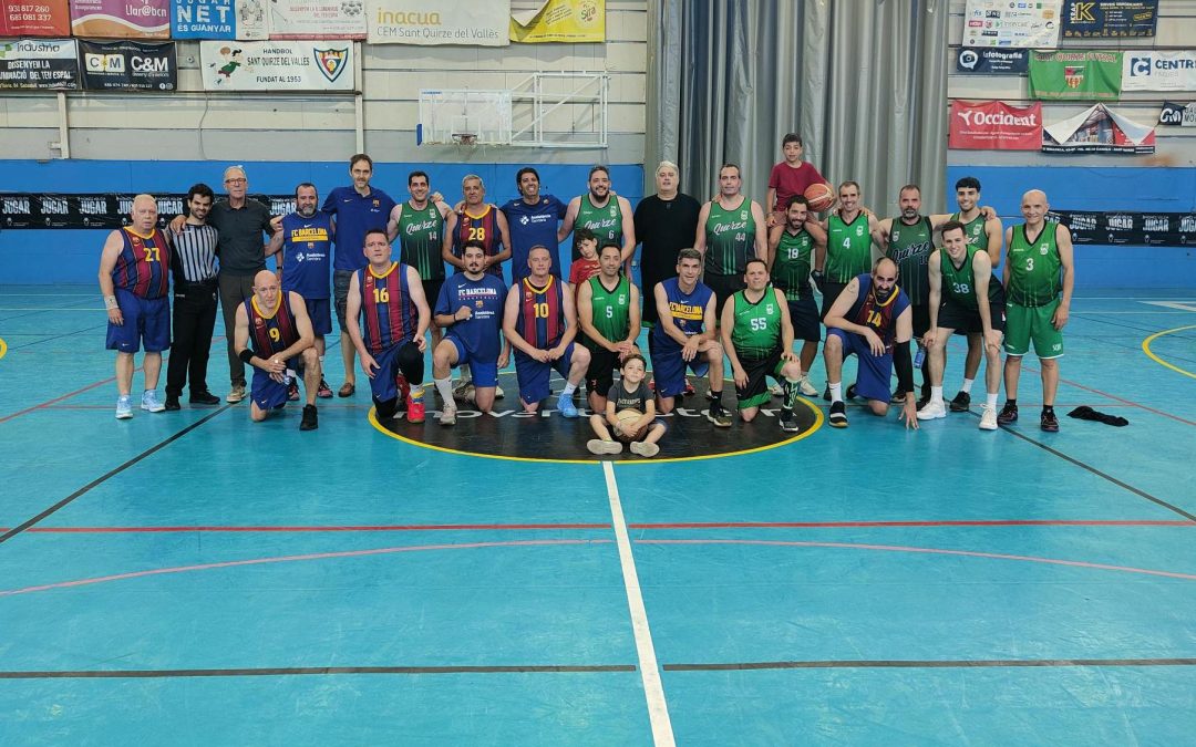 Vet. FCB i Vet. Santi Quirze partit final de temporada 2024/2025