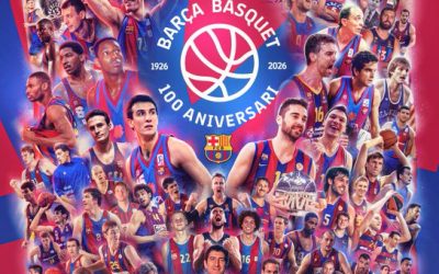 Acte de presentació de la celebració del Centenari de la secció de bàsquet del FCBarcelona