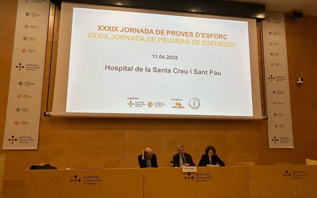 Presència destacada de la nostra Junta a la XXXIX Jornada de Proves d’Esforç