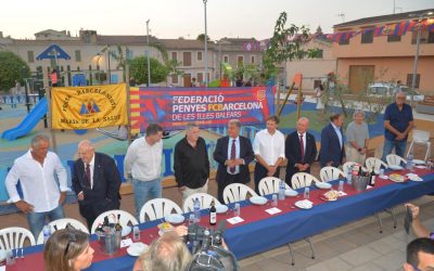 Juan de la Cruz i els veterans del bàsquet blaugrana celebren l’ànima de la Penya a Maria de la Salut
