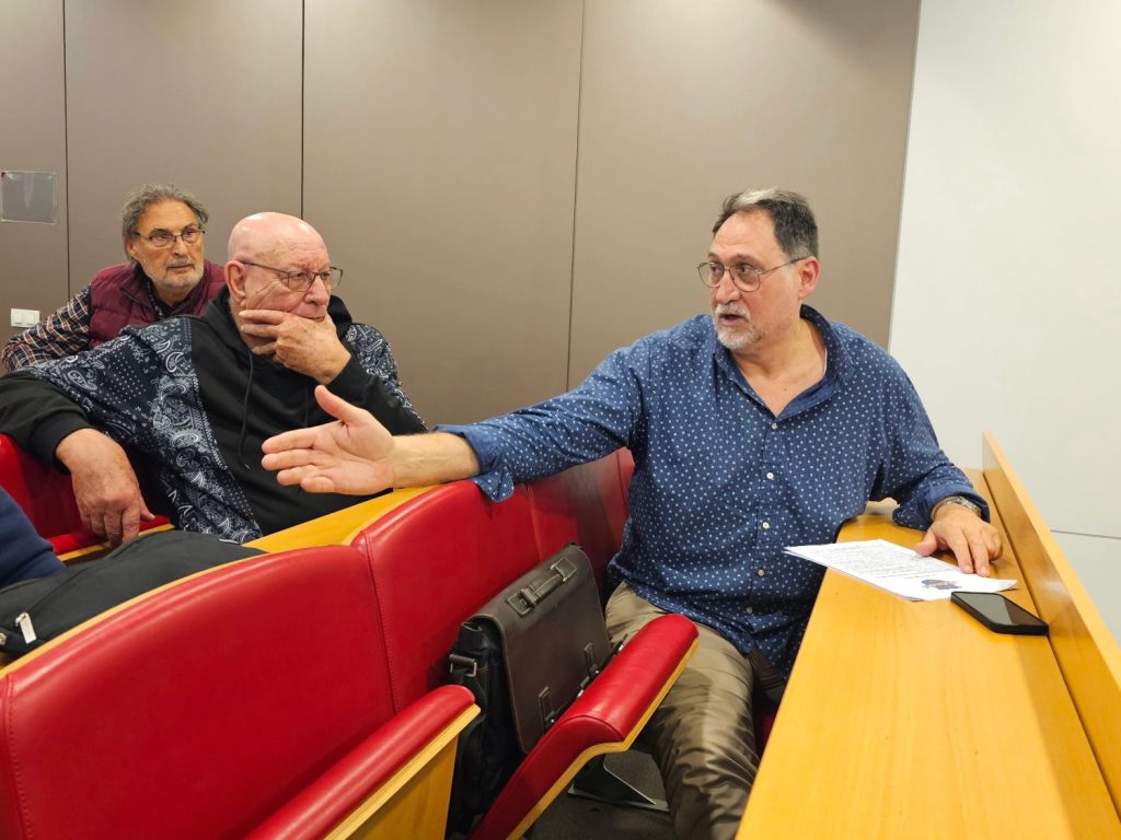 Intervenció de'n Manel Bosch explicant la part esportiva