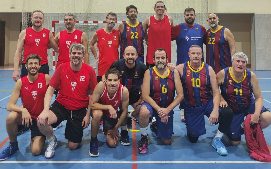 Foto grup Veterans Bàsquet FCB dilluns 13 gener 2025