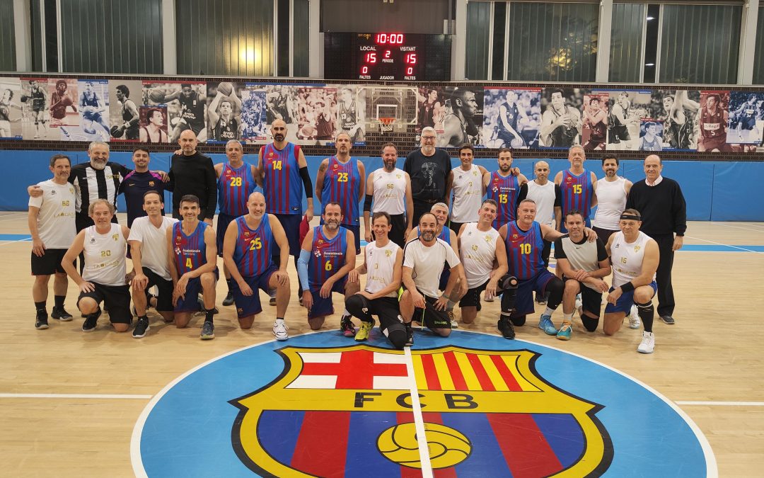 Foto grup Equip B Vet FCB vs Vet Sant Cugat