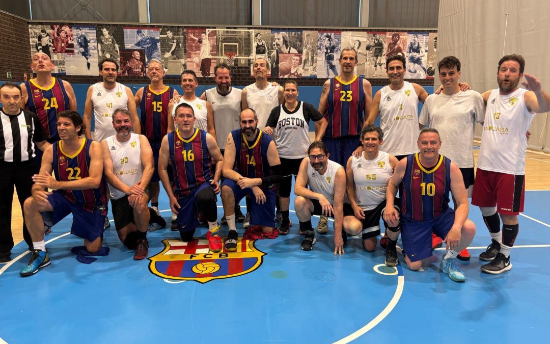 Vet Basquet FCB contra Vet Sant Cugat 24 abril 2025