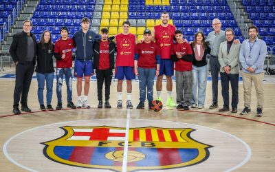 Visita joves interns al Palau Blaugrana